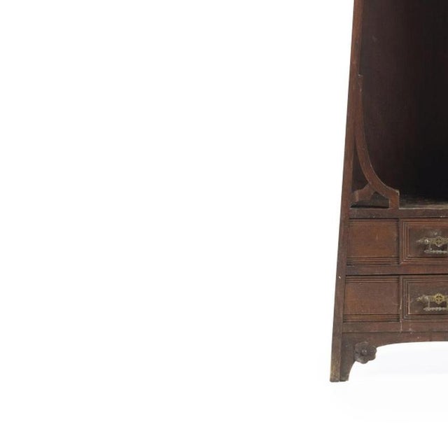 Early 20th century Art Nouveau Mahogany Furniture For Sale - Image 3 of 6