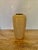 Late 20th Century Modern Full Gilt Gold Textured Ceramic Vase For Sale - Image 5 of 6