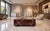 Marble Coffee Table in Rosso Levanto Marble by Andrea Grasso, in New conditions. Designed from 2000
