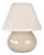 Mid 20th Century Mid Century Modern Venini Style Taupe Glass Mushroom Table Lamp For Sale