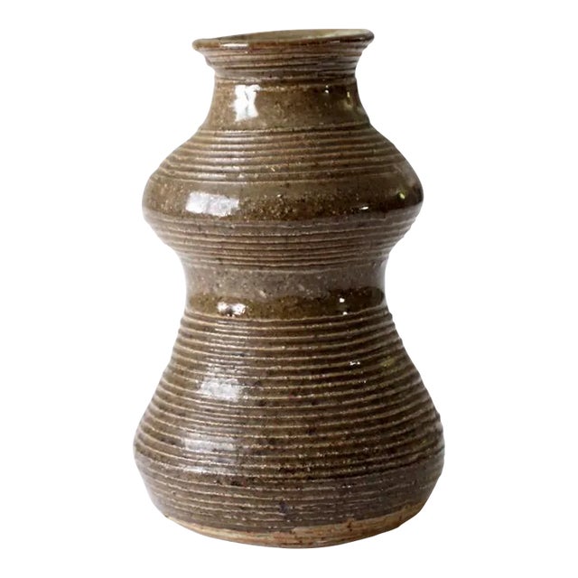 Vintage Studio Pottery Vase For Sale