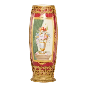 Late 19th Century Sevres Ormolu Mounted Porcelain Vase