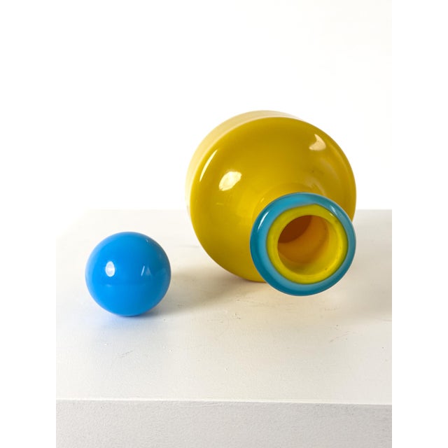 Art Glass Decanter by Erik Höglund, Sweden, 1960s For Sale - Image 6 of 8