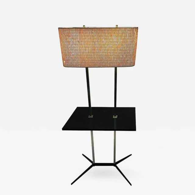 Metal Gerald Thurston Modernist Floor Lamp For Sale - Image 7 of 7