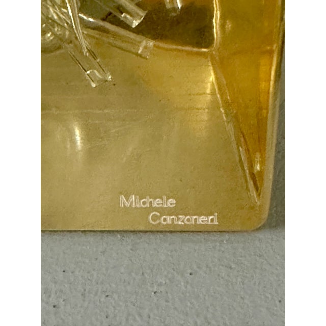 RARE, Michèle CANZONERI born in 1944, internationally renowned Sicilian artist, visual artist, painter and sculptor....