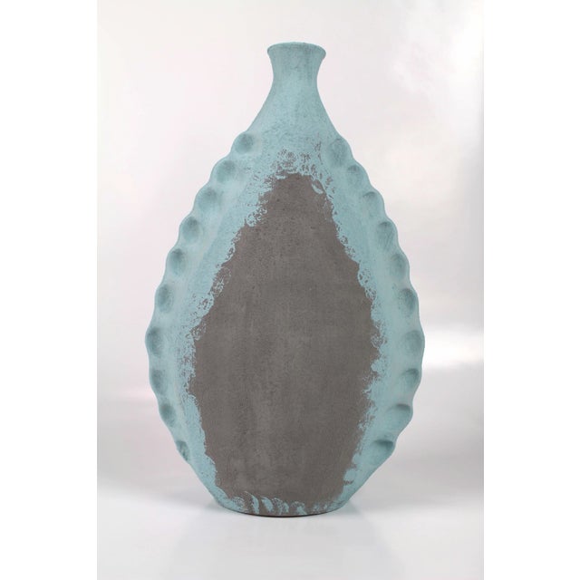 Terracotta Vase 20 by Mascia Meccani for Meccani Design For Sale - Image 6 of 6