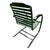 Mid-Century Steel Springer Rocking Outdoor Patio Chairs - A Pair For Sale In Los Angeles - Image 6 of 7