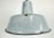 Industrial Grey Enamel Factory Lamp, 1960s For Sale - Image 4 of 13