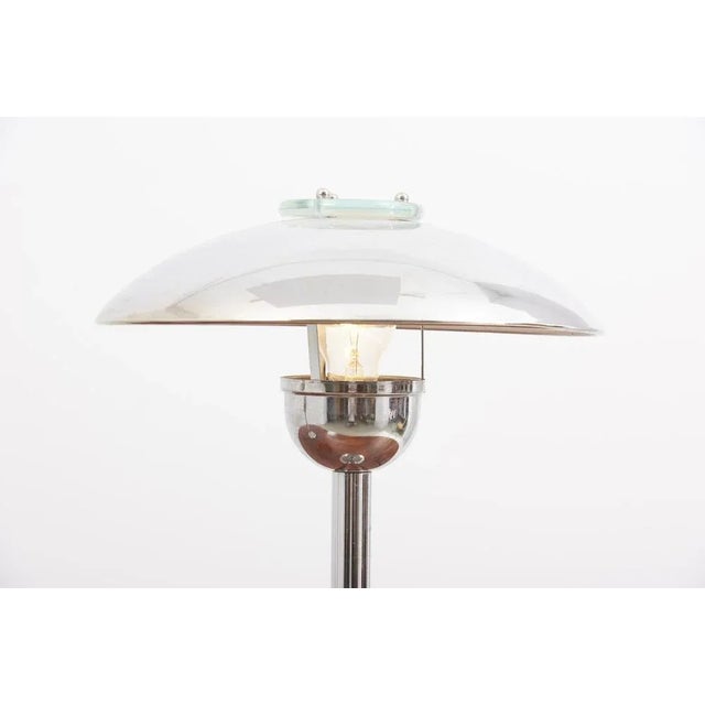 Polished Steel & Chrome Table Lamps, 1970s, Set of 2 For Sale - Image 10 of 14