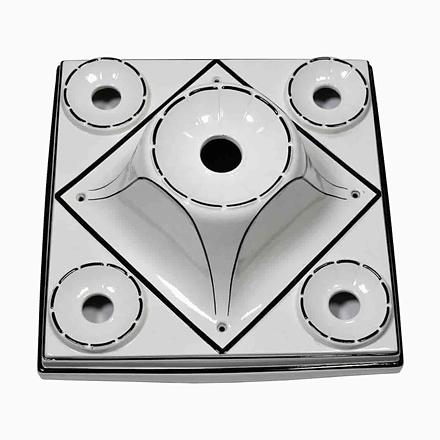 Ceramic Bauhaus Porcelain Ceiling Light For Sale - Image 7 of 7