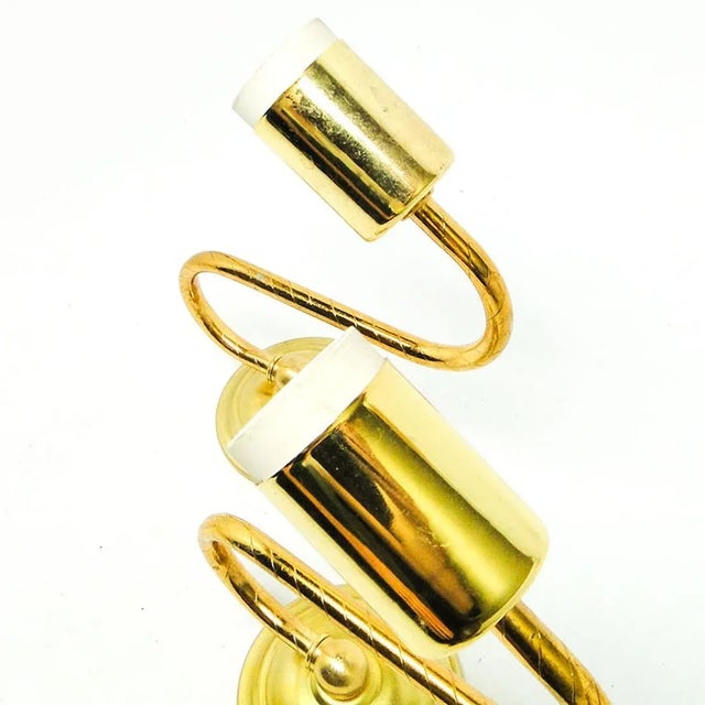 1970s Minimalist Wall Lamps, Poland, 1980s, Set of 2 For Sale - Image 5 of 7