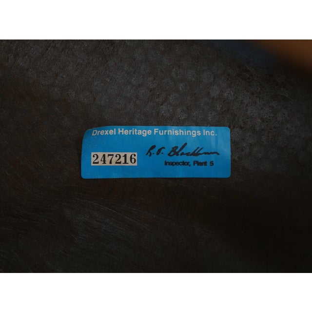 Drexel Heritage Mahogany Chippendale Style Window Bench For Sale - Image 15 of 15