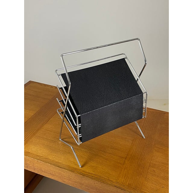 Vintage Magazine Rack from Voss, Germany, 1960s For Sale - Image 15 of 18