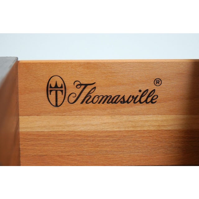 Thomasville Mahogany Ball & Claw Console Table For Sale - Image 18 of 18
