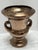 Vintage Bronze Toned Urn Shaped Vase or Vessel For Sale - Image 4 of 9