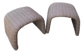Example of Vladimir Kagan Benches