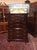 Lexington Furniture Vintage Chest on Chest, Mahogany Tall Chest of Drawers, Lexington Furniture For Sale - Image 4 of 15