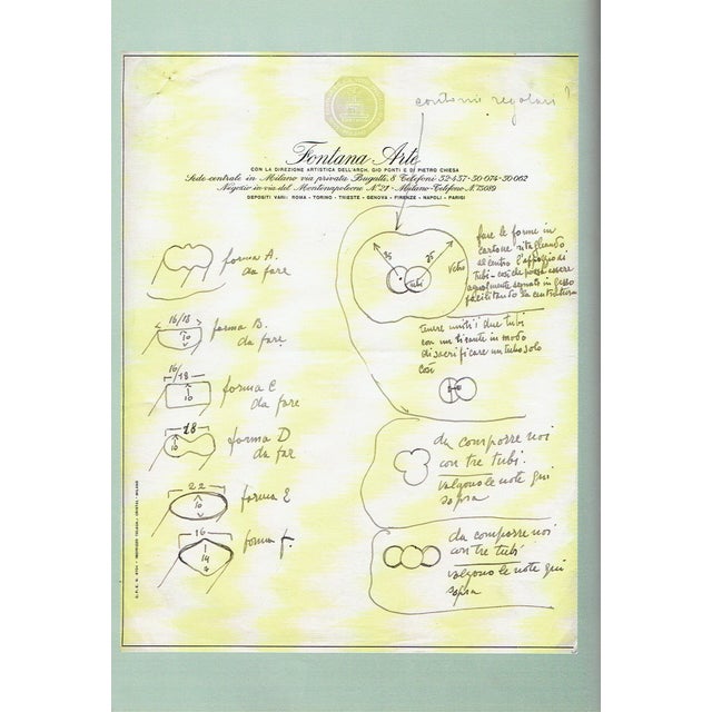 Cartoccio Vase by Pietro Chiesa for Fontana Arte, 1940s For Sale - Image 9 of 12