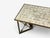 Metal Hollywood Regency, Coffee Table, Capiz Shell, Brass, France, 1950s For Sale - Image 7 of 10