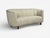 Mid-Century Modern Danish Modern, Banana Sofa, Beechwood, Green Fabric, Denmark, 1940s For Sale - Image 3 of 11