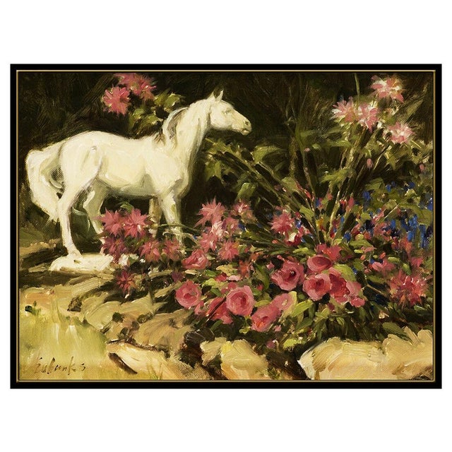 Message us to inquire about custom framing options! (Included for free with every purchase) This immaculate artwork is of...