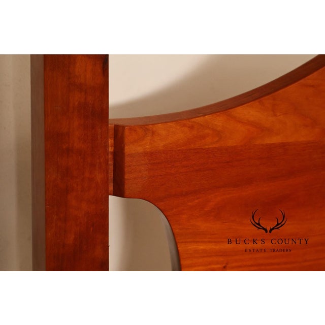 Wood Thomas Moser Cherry Queen Size PosterCanopy Bed For Sale - Image 7 of 18