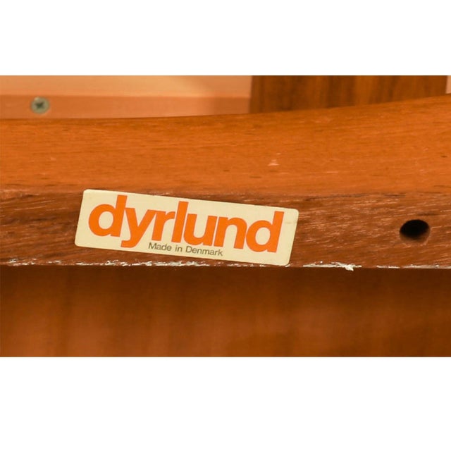 Danish Mid-Century Teak Expandable Dining Table For Sale - Image 11 of 12