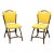 Bam-Tan 1960's Rattan Dining Side Chairs - Pair B For Sale