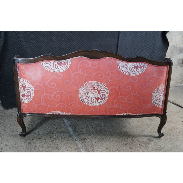Vintage Meyer Gunther Martini Baroque Louis XV Sofa Loveseat Chinoiserie Fabric For Sale - Image 10 of 13