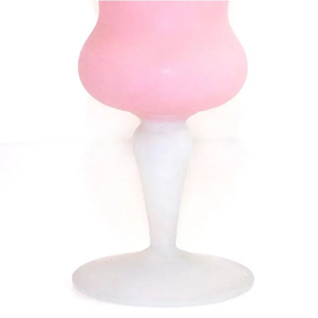 1960s Italian Table Lamp from Opaline Florence, 1960s For Sale - Image 5 of 10