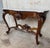 French Early 20th Century Large French Regency Carved Walnut Console Table with White Marble Top '2 Avai' For Sale - Image 3 of 18