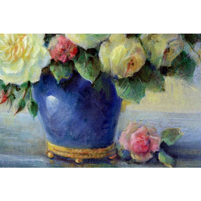 Giovanni Bonetti, Blossoming Elegance, 2017, Oil on Canvas, Framed For Sale - Image 3 of 7