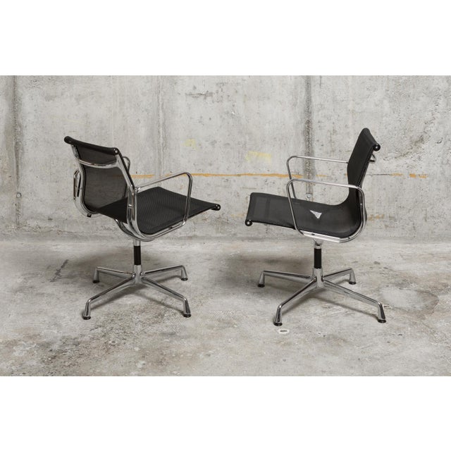 Vitra EA108 Swivel Chairs by Ray and Charles Eames for Vitra, 2006, Set of 2 For Sale - Image 4 of 15