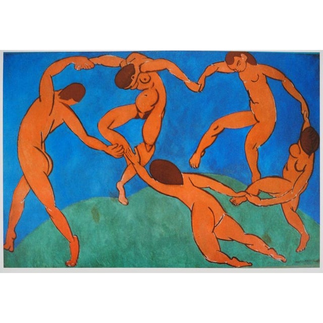 Henri MATISSE (1869-1954) The Dance Color lithograph after a painting by the artist On Vellum 52 × 37 cm (c. 20 x 15...