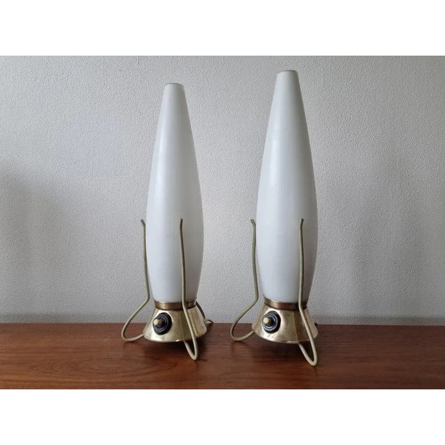 1960s Mid-Century Zukov Rocket Table Lamps, 1960s, Set of 2 For Sale - Image 5 of 15