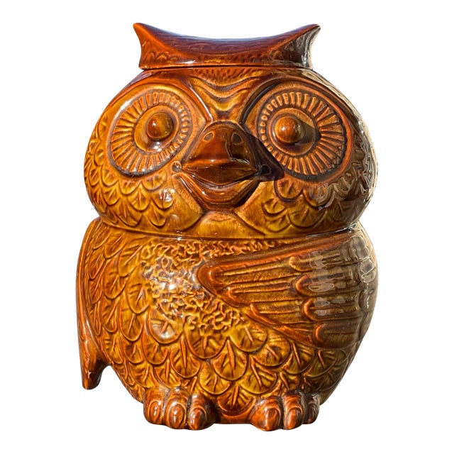 1960s McCoy Owl Cookie Jar For Sale
