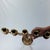 Early 20th Century 5 Candle Brass Polish Jewish Shabbat Candelabra "Lions of Judah" For Sale - Image 13 of 14
