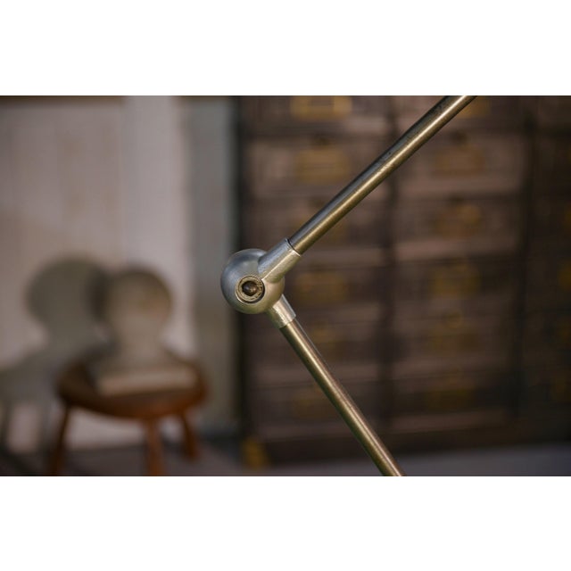 Lamp with 2 Adjustable Arms by Jean-Louis Domecq for Jieldé, 1950s For Sale - Image 9 of 10