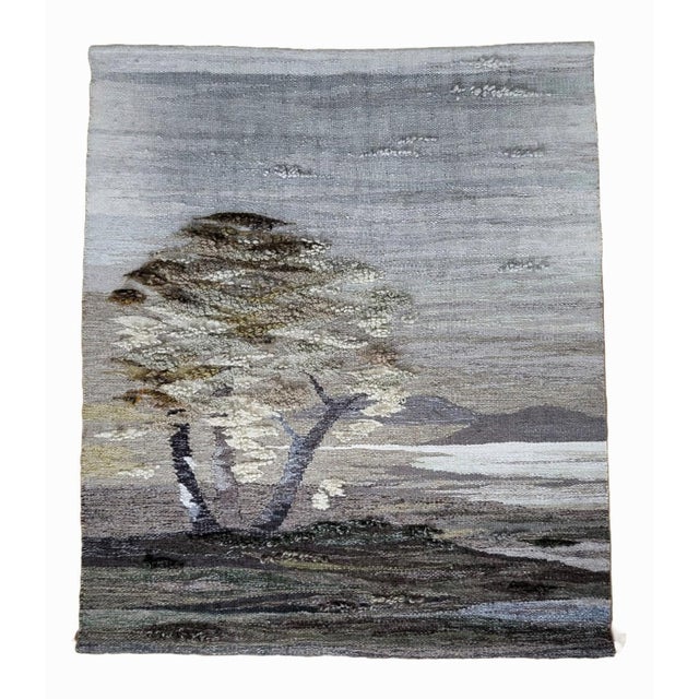 Handwoven Tapestry by Annedore Iwersen, Germany, 1982 For Sale - Image 6 of 6