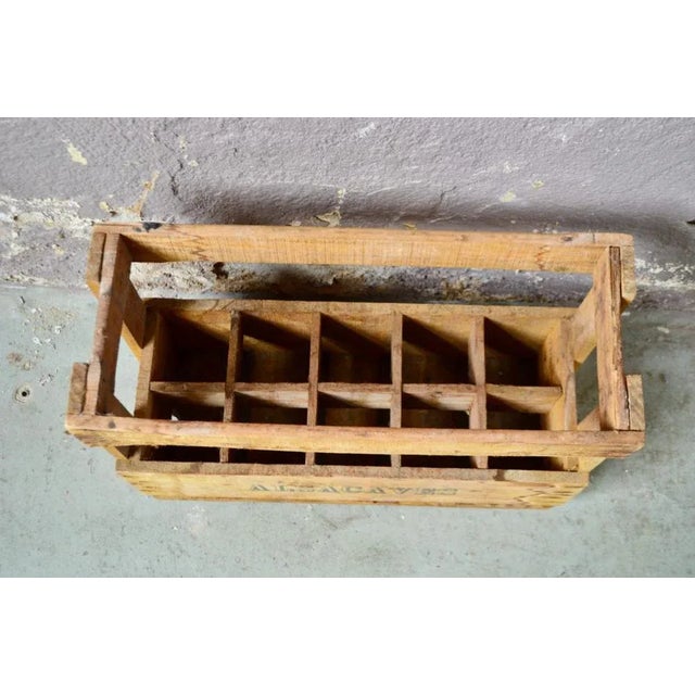 1940s Wooden Bottle Case from Alsacave For Sale - Image 5 of 6