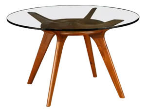 Adrian Pearsall for Craft Associates 'Compass' Dining Table in Walnut, 1960s