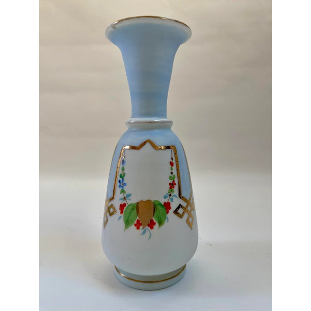 Vintage French Art Deco Gilt Vase For Sale - Image 4 of 9