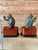 Maitland - Smith Vintage Maitland-Smith Style Bronze Patina Monkey Bookends on Burl Wood Bases – Pair For Sale - Image 4 of 12