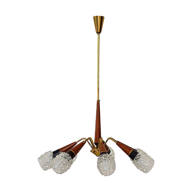 Sputnik Chandelier in the Style of Richard Essig For Sale