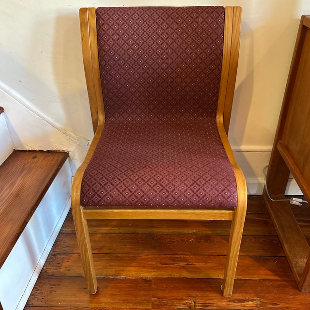 Vintage Bentwood Dining Chair Attributed to Lindau and Lindekrantz for Stendig For Sale In Philadelphia - Image 6 of 12