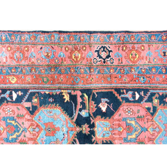 1930s Early 20th Century Persian Hamadan Rug For Sale - Image 5 of 16