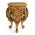 Column / Pedestal for vase in carved and gilded wood – Neo-Baroque – Italy, 19th century. Object: pedestal / side table...