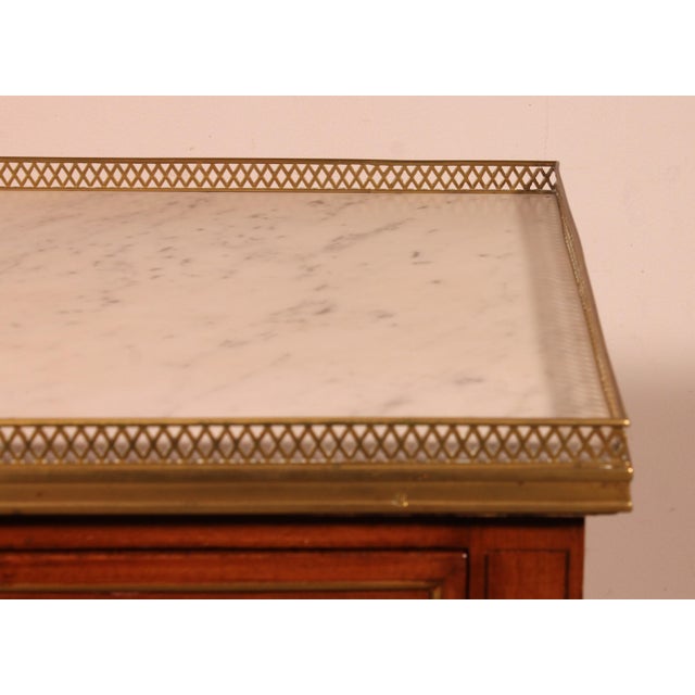 Louis XVI Cabaret Table in Cuban Mahogany For Sale - Image 11 of 16