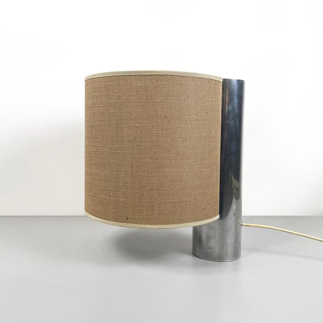 Italian Modern Fluette Table Lamp attributed to Giuliana Gramigna for Quatrifolio, 1970s For Sale - Image 4 of 18