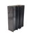 A sculptural vase in glossy brown glazed ceramic, designed by the renowned architect and designer Angelo Mangiarotti...